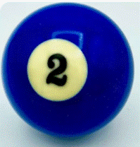 A blue pool ball with a number on it

AI-generated content may be incorrect.